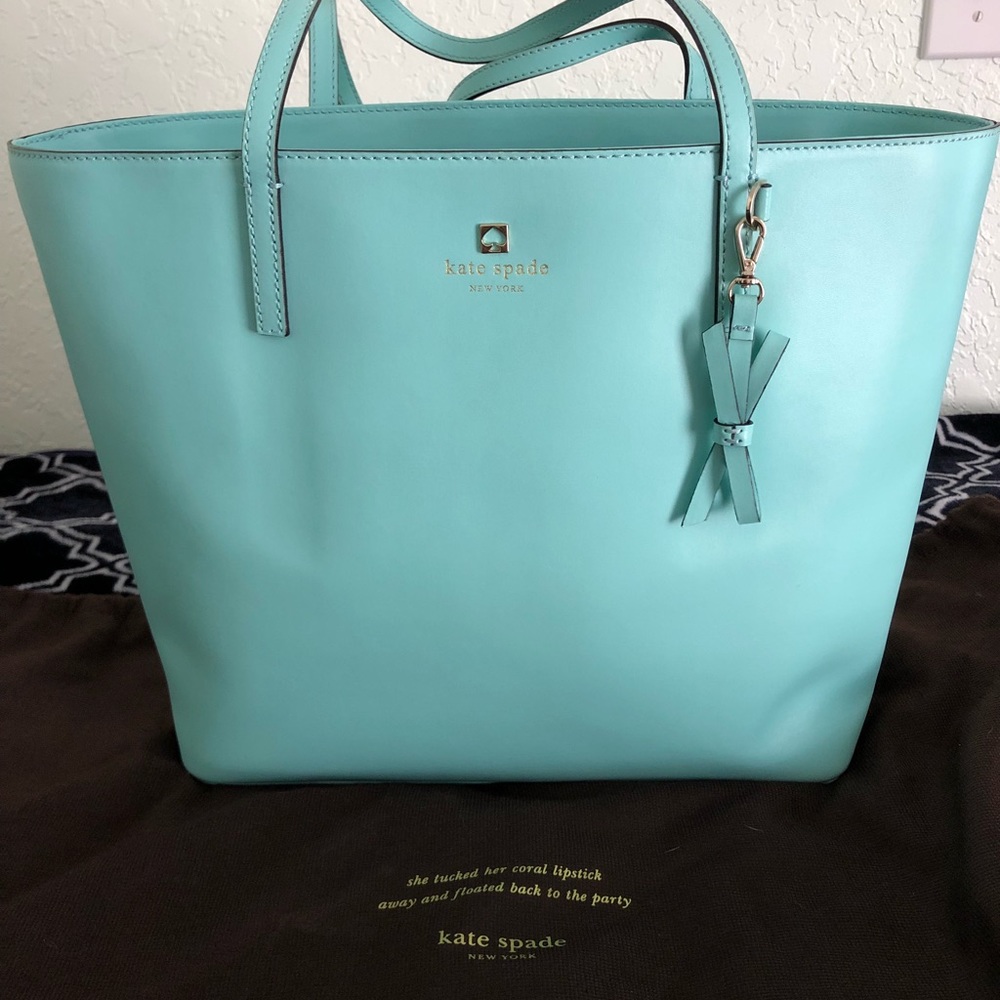 Kate spade robin blue tote